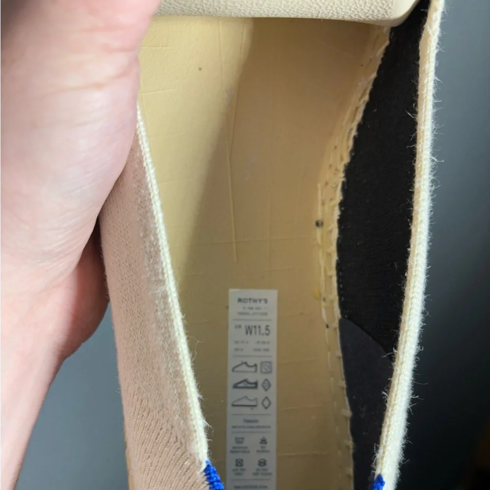 Rothy’s The Espadrille Flats Women’s Size 11.5